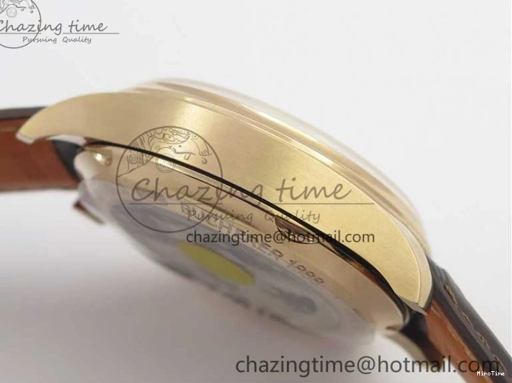 MIROTIME 0417 Portugieser Chrono  42 IW390406 RG ZF 1:1 Best Edition Blue Dial on Brown Leather Strap A Durable 7129